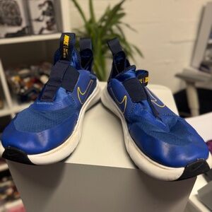 Nike Flex Plus PS "Game Royal Yellow Ochre" Kids Size 5Y